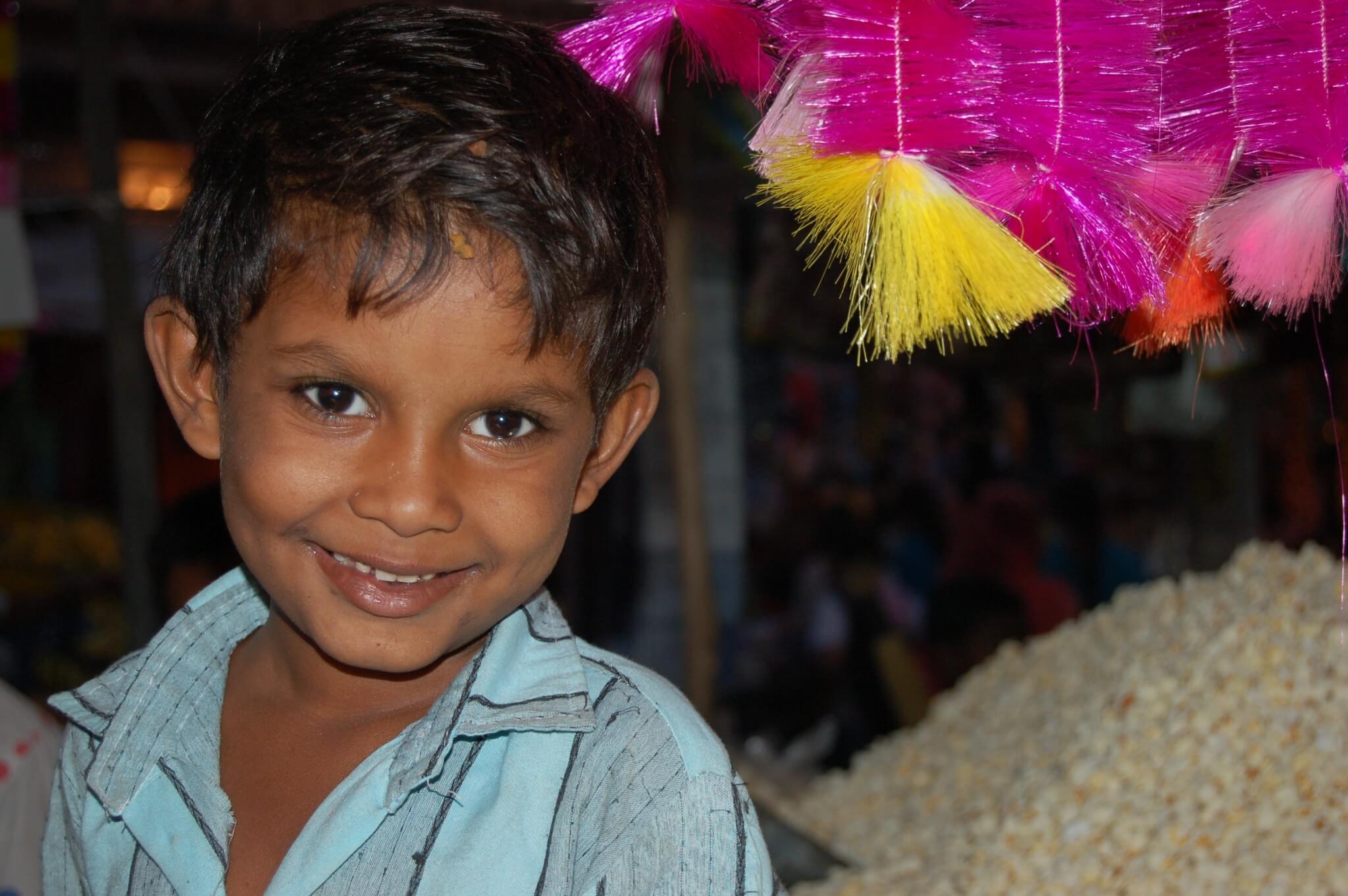 Infancia en el mercado de Jodphur