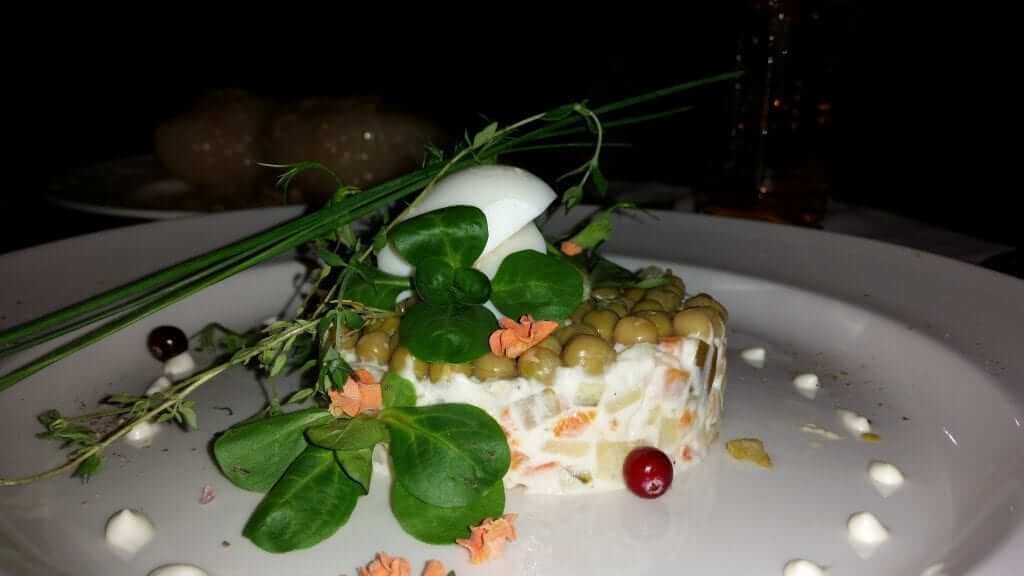 Guía de Vilnius Ensaladilla lituana