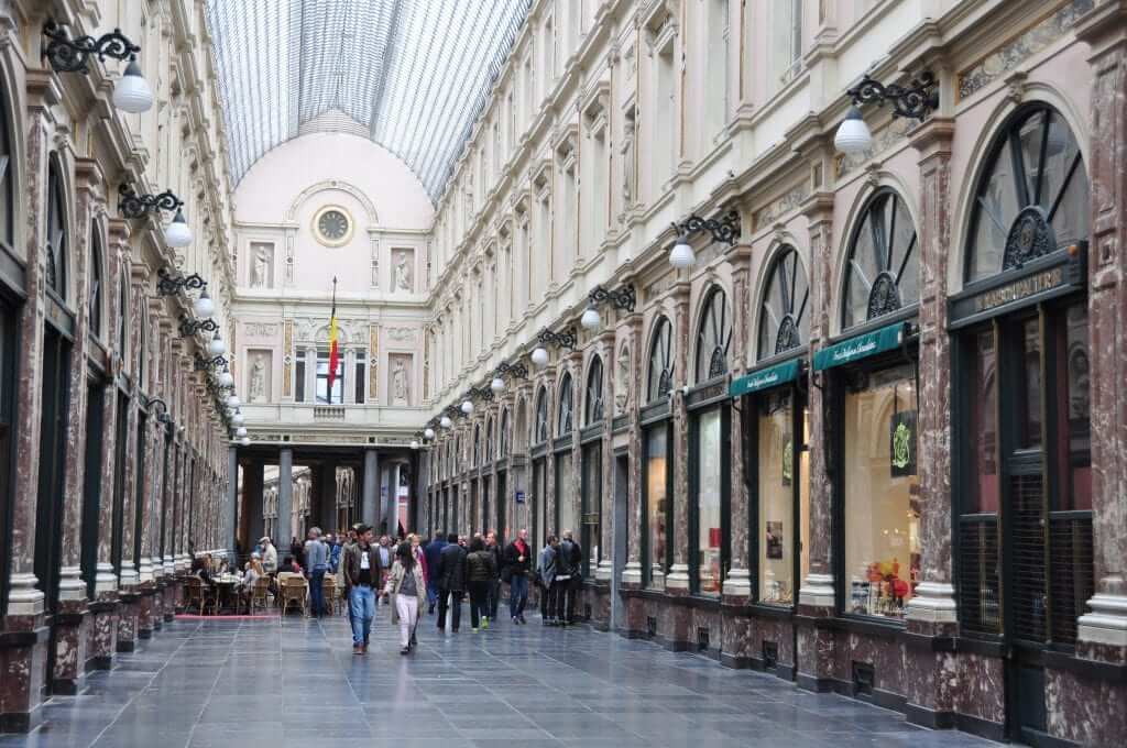 Galerías Sant Hubert Bruselas