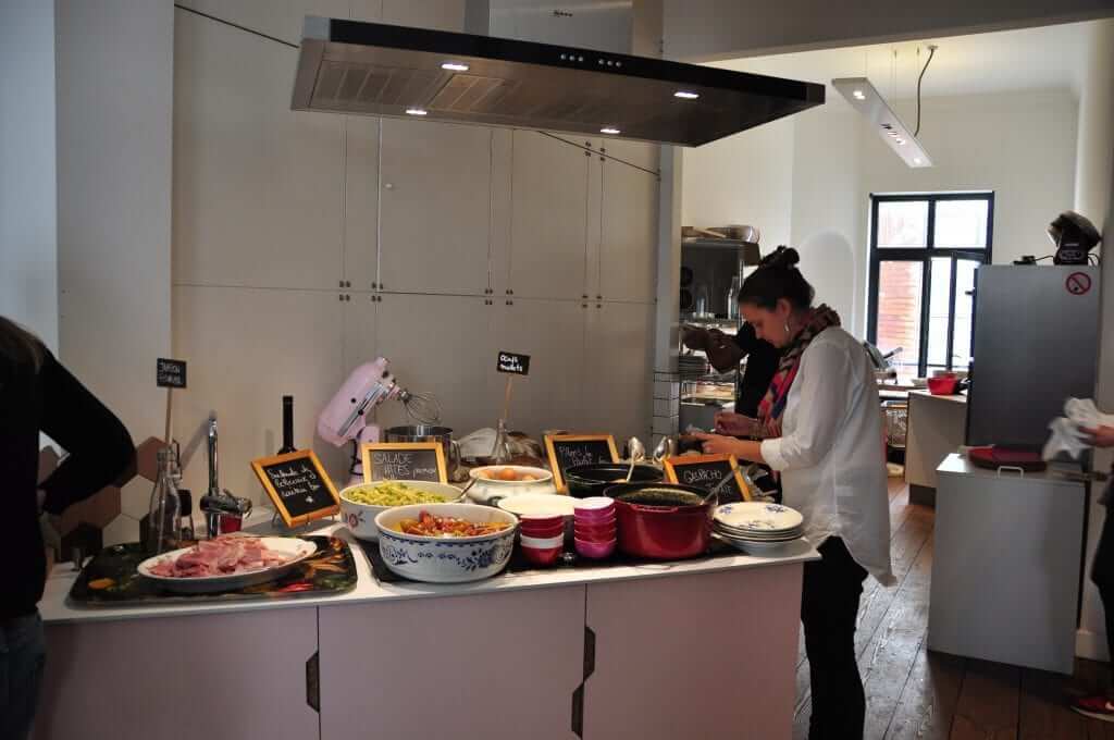 Comer en Bruselas Les Filles, Bruselas