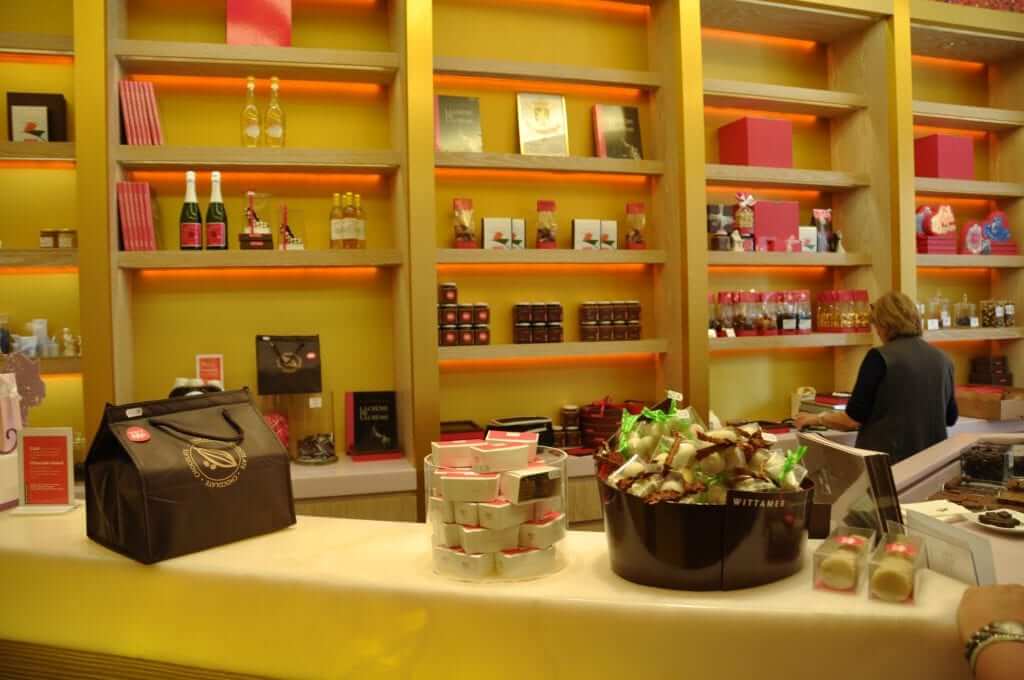 Chocolaterías de Bruselas Wittamer Grand Sablon 