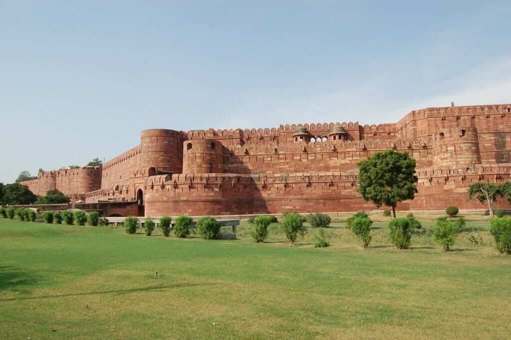 Agra Fuerte rojo