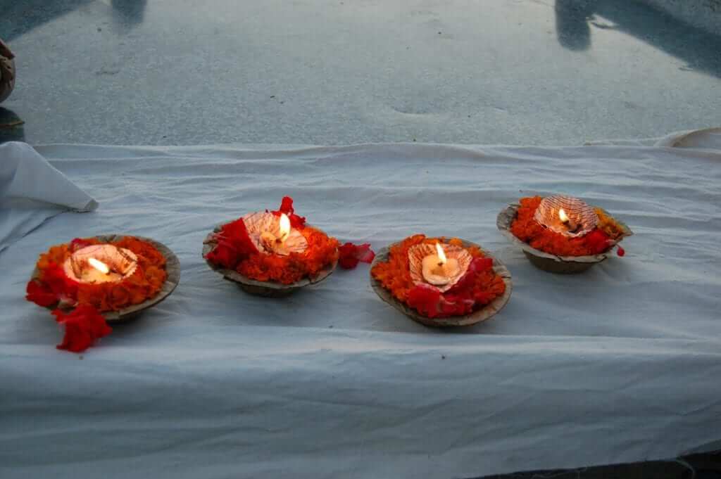 Ofrendas al Ganges