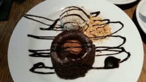 Coulant de chocolate