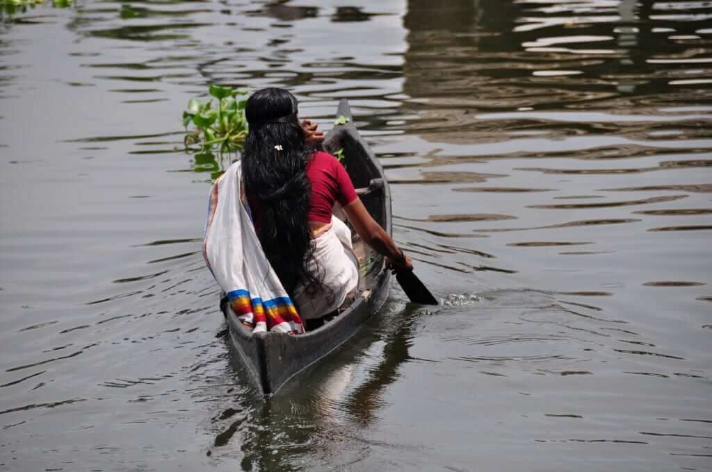 Los backwaters de Kerala