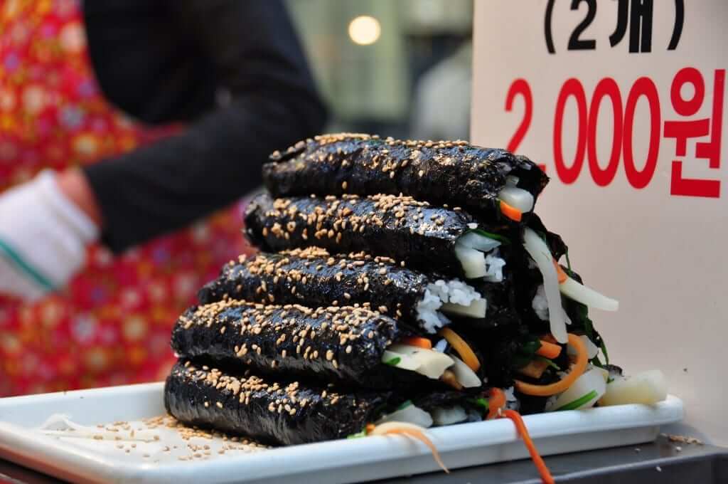 comer en corea del sur