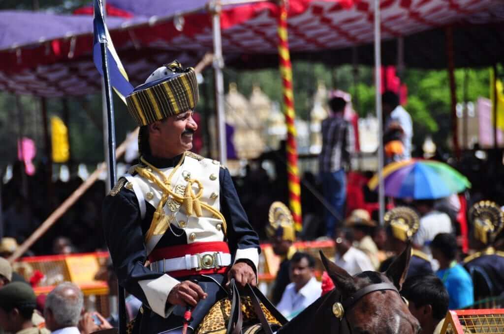 Mysore celebrando Dasara