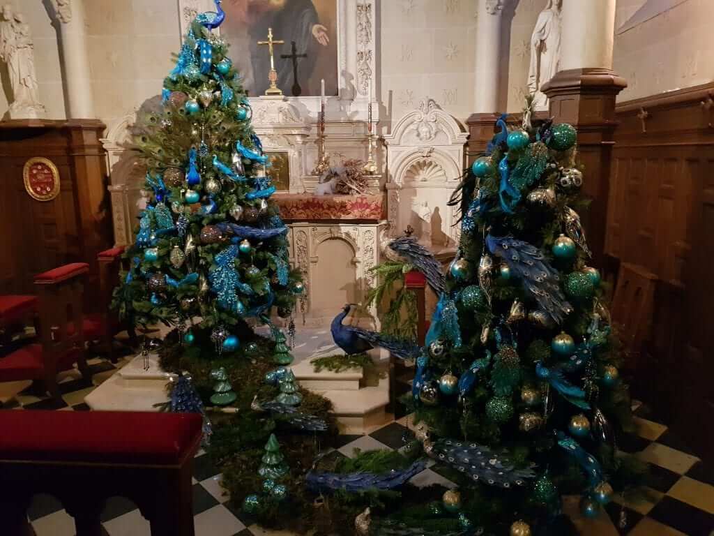 Castillos del Loira en Navidad Cheverny