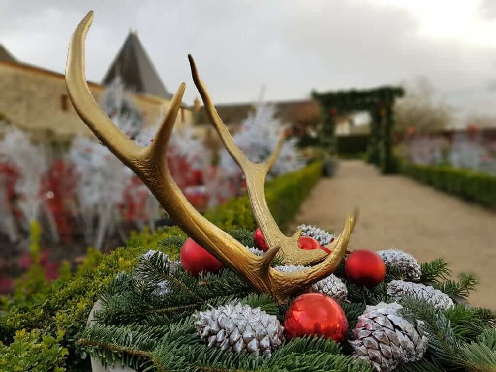 castillos del Loira en Navidad Cheverny