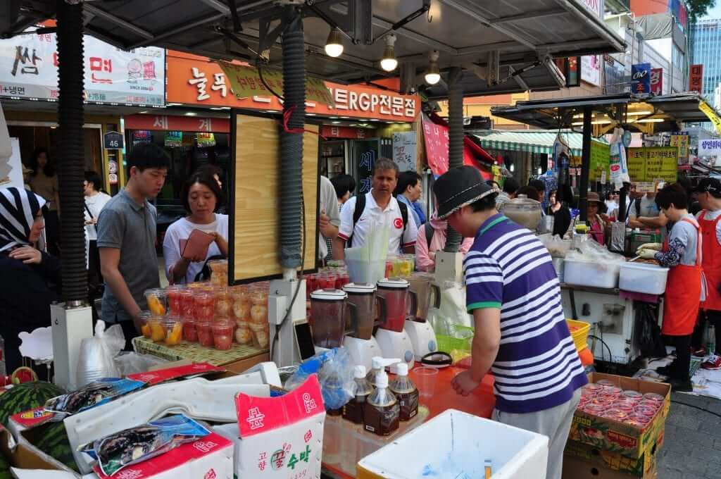 que ver en seúl mercados