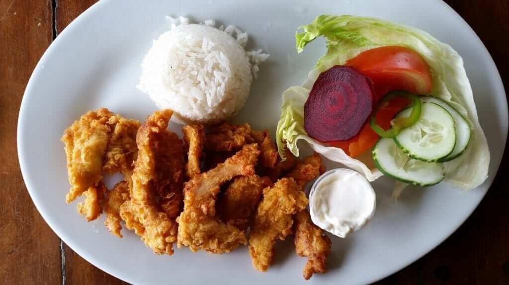 comer en panamá pollo frito