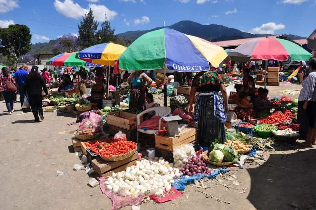 Antigua, mercado central