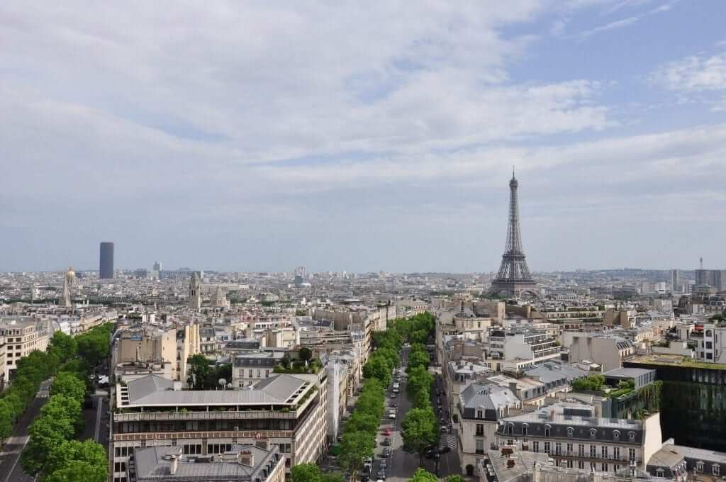 que visitar en parís arco del triunfo