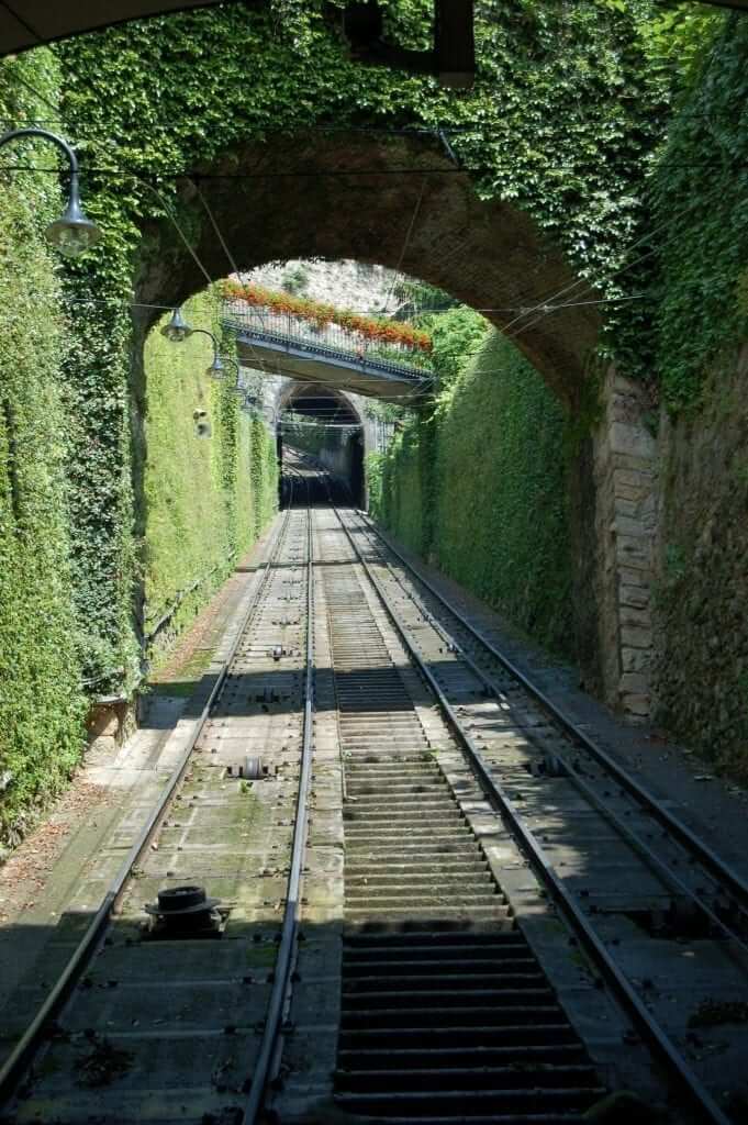 que ver en Bérgamo funicular
