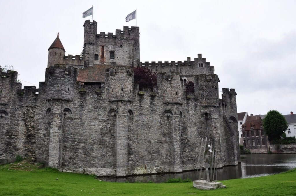 Castillo de los Condes de Flandes, Gante, Bélgica