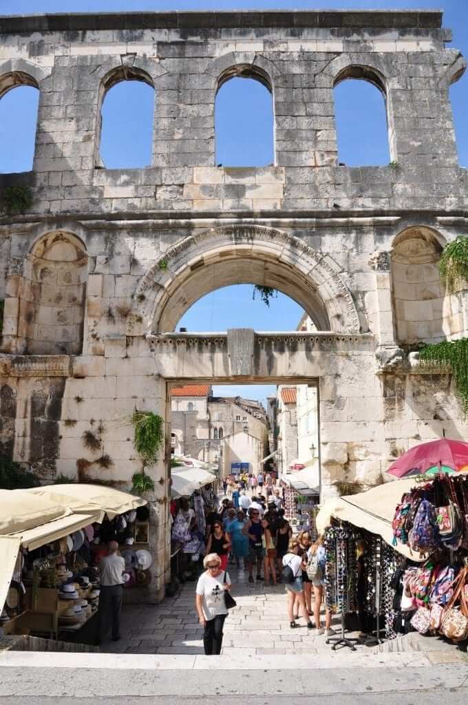 Split y el Palacio de Diocleciano, Croacia