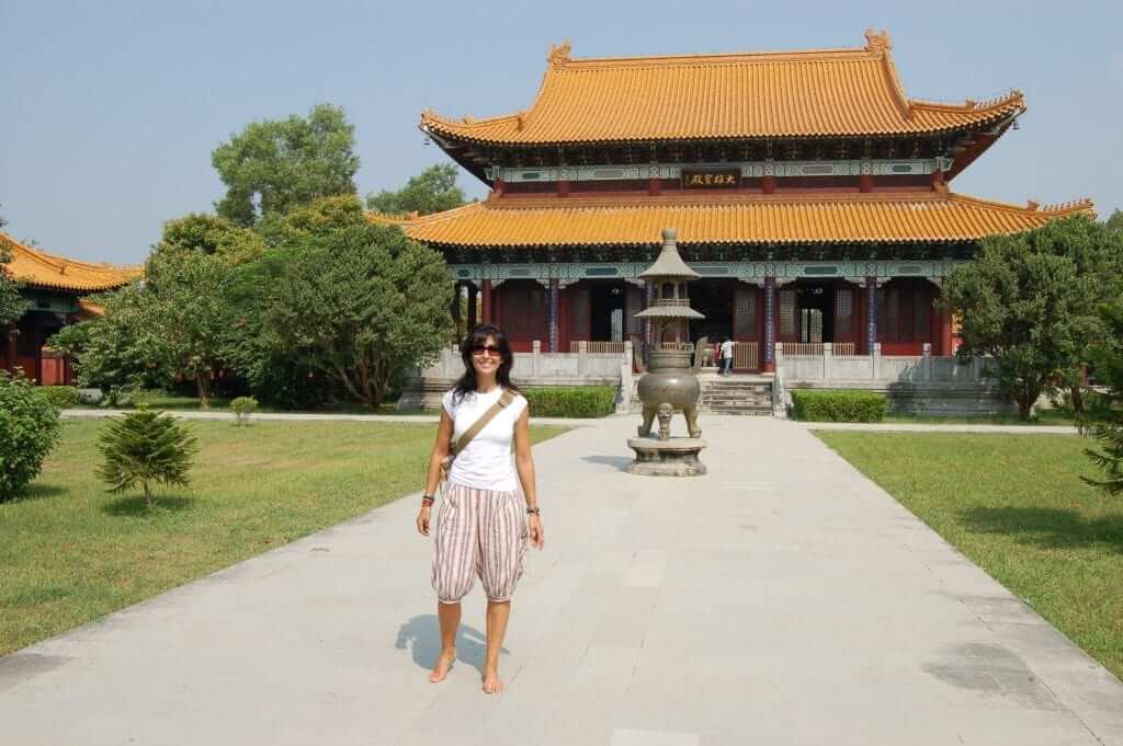 Lumbini, Templo de China