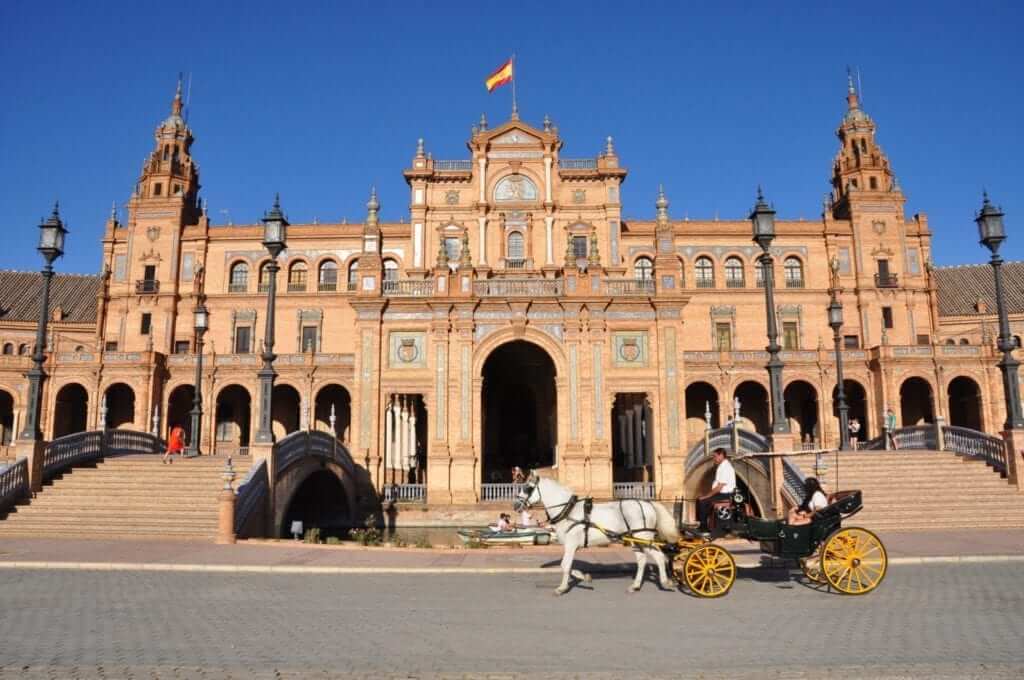 plaza de españa de sevilla