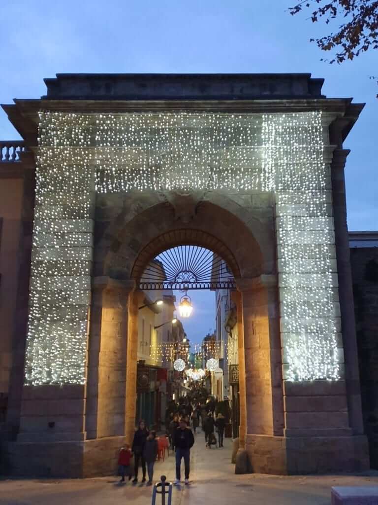 Carcassone en Navidad