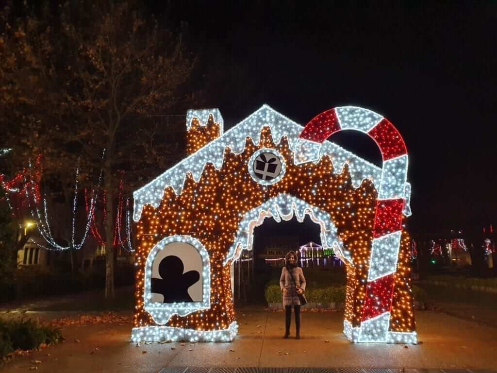 Carcassone en Navidad