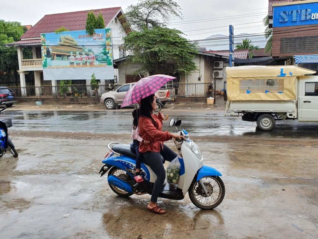 Tiempo en Laos