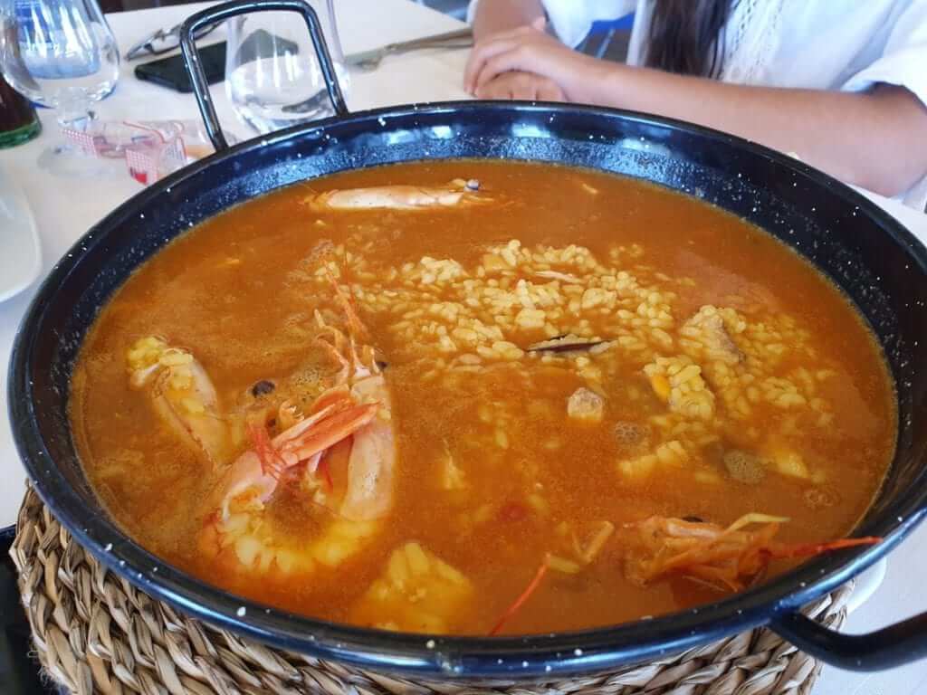 comer en la barrosa