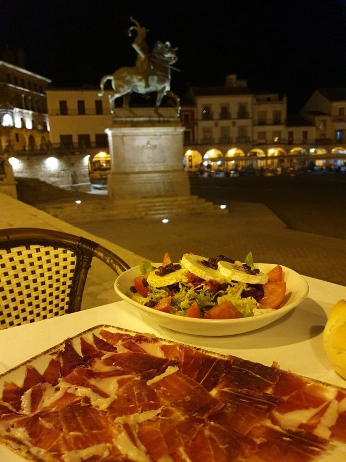 comer en Extremadura