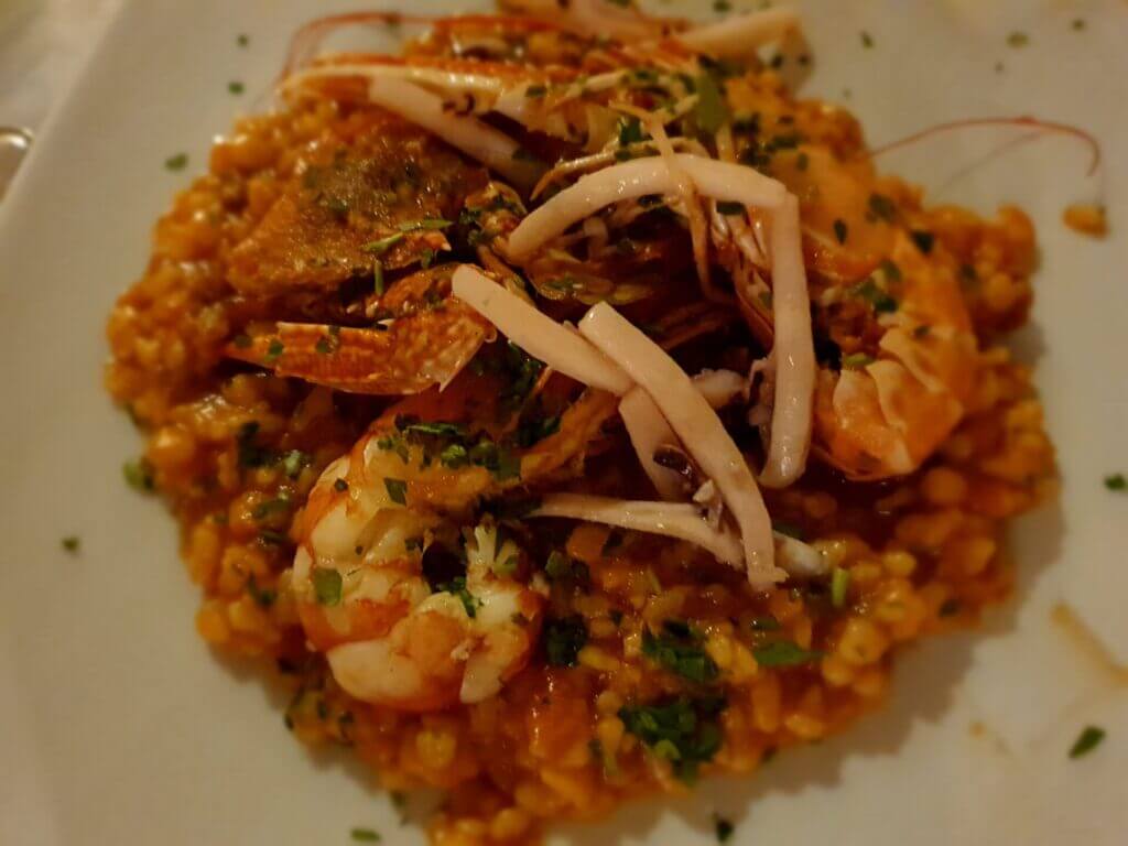 comer en Cerdeña