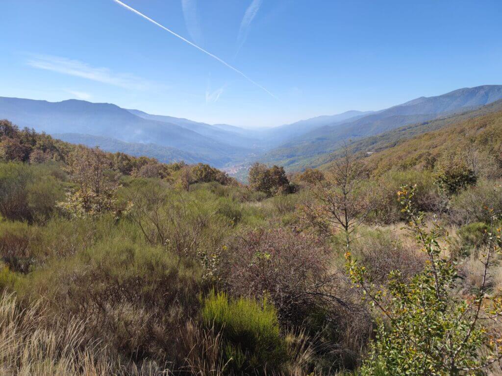 Escondida en un bosque de castaños, alisos y robles, al final de un sendero que discurre paralelo al cauce del agua, hay una pasarela que sitúa al visitante sobre la garganta. Nosotros la hemos visto con poco agua, pero estamos seguros que cuando lleguen la primavera y el verano, la cascada estará espectacular.