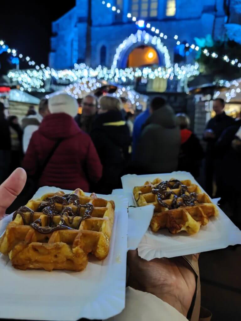 gastronomía belga, gofres de lieja