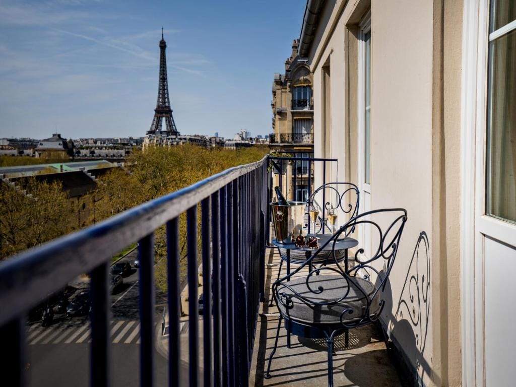 hoteles con vistas a la Torre Eiffel