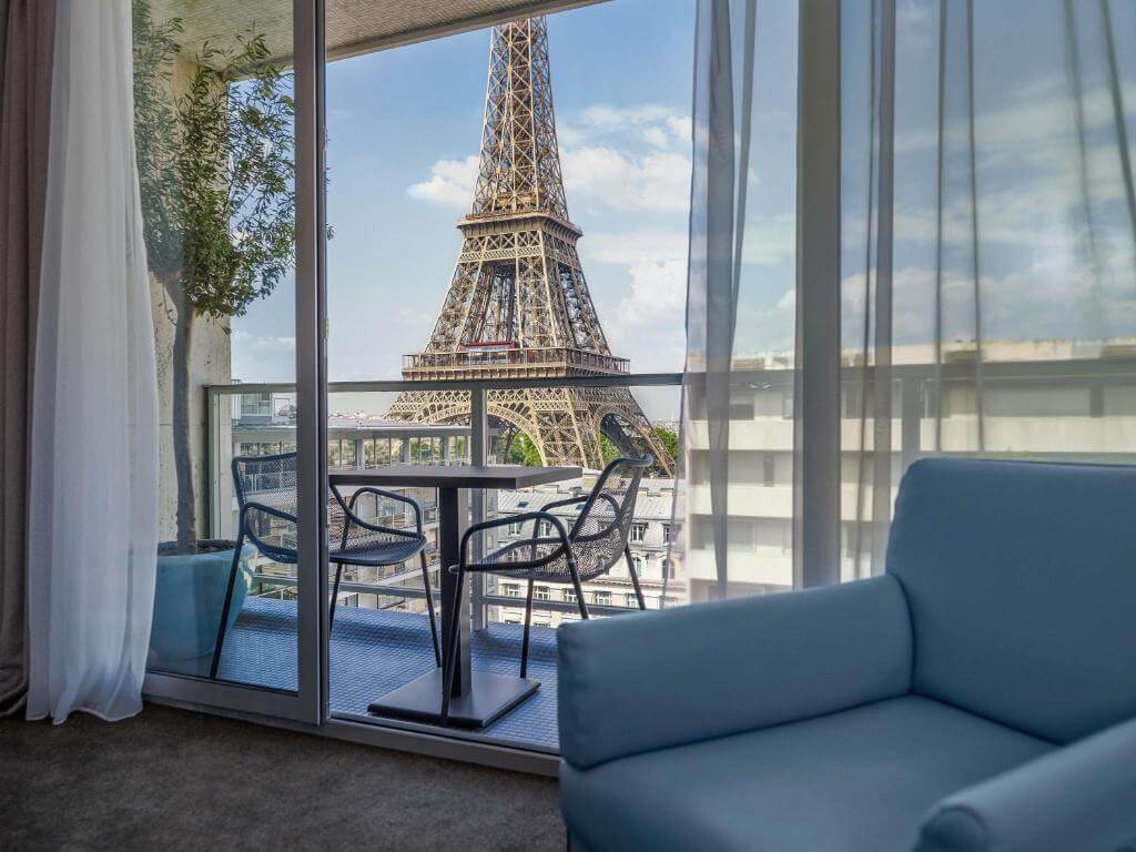 hoteles con vistas a la Torre Eiffel